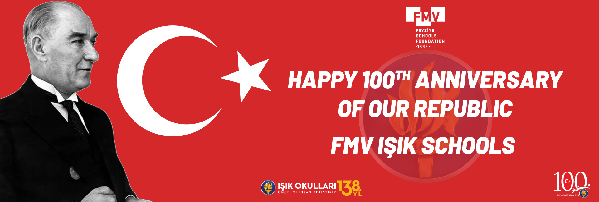 Happy 100th Anniversary of Our Republic 